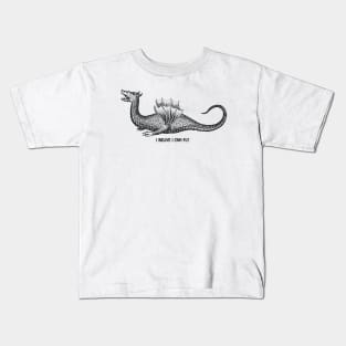 Vintage Dragon, fly! Kids T-Shirt